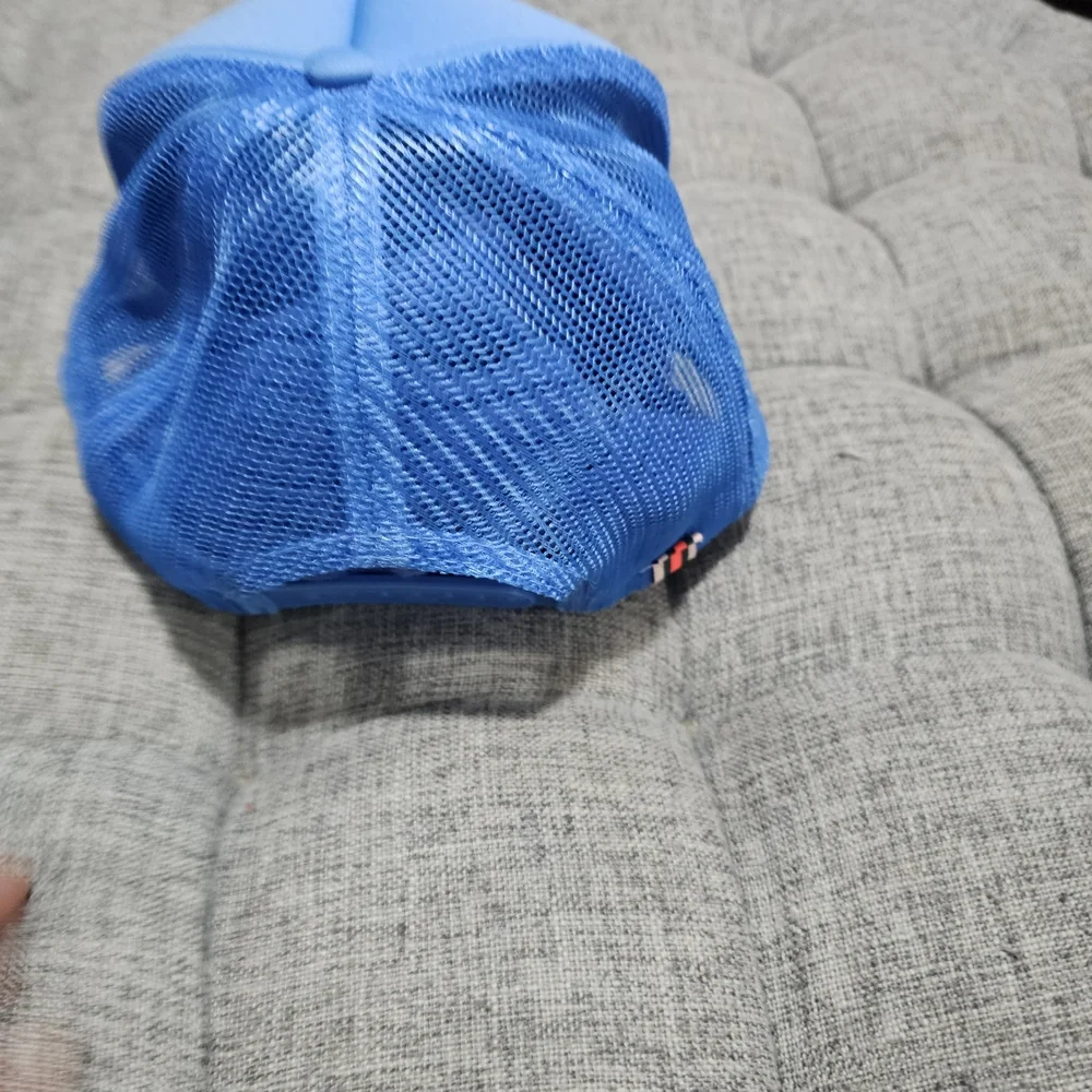 OTTO Blue and Pink Heart Trucker Hat